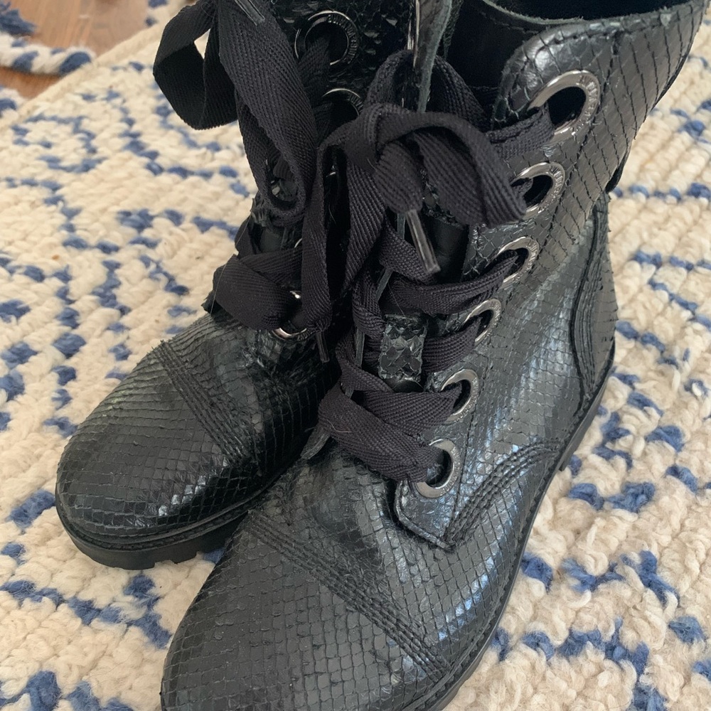 Zadig & Voltaire Joe Combat Boots